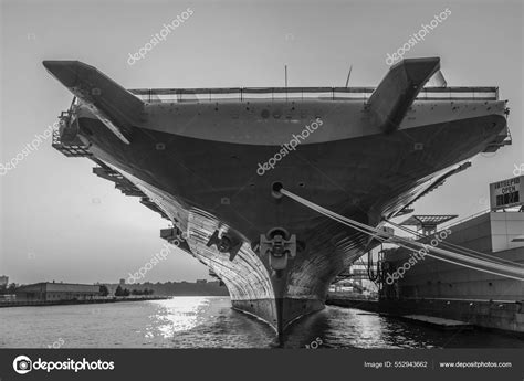 New York Usa July 2010 View Aircraft Carrier Intrepid Museum — Stock ...