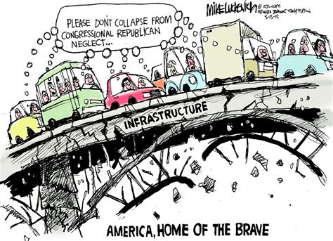 Political cartoon U.S. Infrastructure | The Week