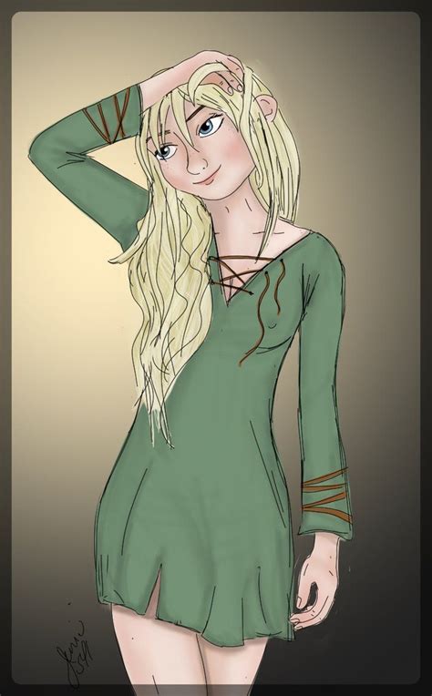 Astrid in Hiccup's Shirt by Jenni41 on DeviantArt | How to train your dragon, Hiccup and astrid ...