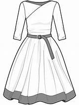 Costume Design Template Coloring Pages sketch template
