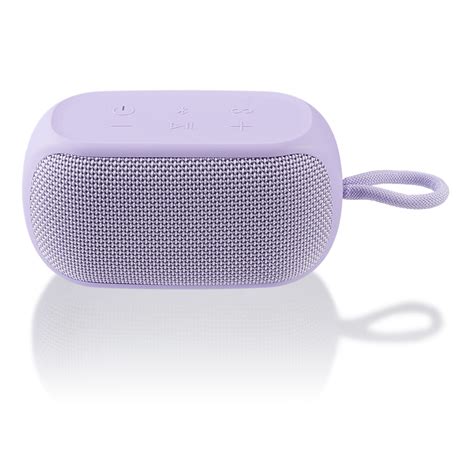 onn. Small Rugged Speaker with Bluetooth Wireless Technology, Purple ...