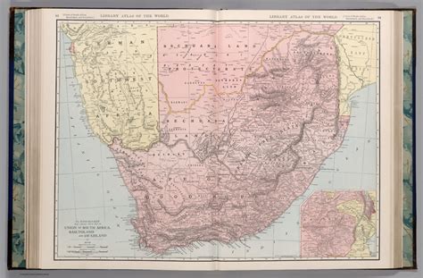 Union of South Africa, Basutoland, and Swaziland. : Rand McNally and ...