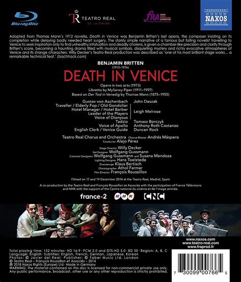 Death in Venice — HDVDARTS