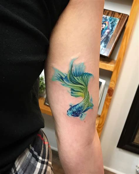 Pin by Faith W. on Forearm Fish Color | Betta tattoo, Body art tattoos, Sleeve tattoos