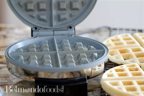 Crispy Gluten Free White Rice Flour Waffles - Belmondo Foods