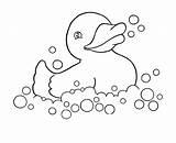 Free Printable Rubber Ducky Coloring Pages sketch template