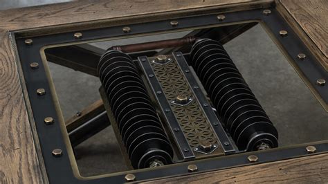 The Steampunk Coffee Table | Steel Vintage