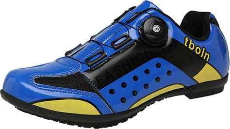 Men's Cycling Shoes Casual Commuter Bicycle Shoes No-Lock Rotating ...