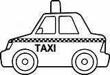 Basic Taxi Toy Car Coloring Page  Wecoloringpagecom sketch template