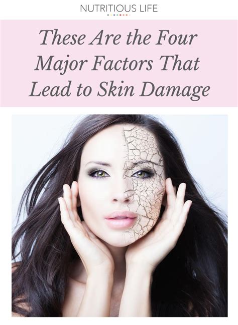 4 Major Factors That Lead to Skin Damage | Damaged skin, Skin, Complexion