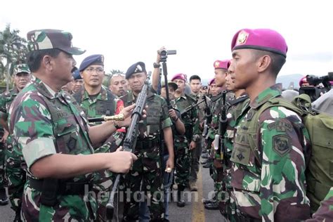 Panglima TNI Gelar Pasukan Reaksi Cepat di Malang