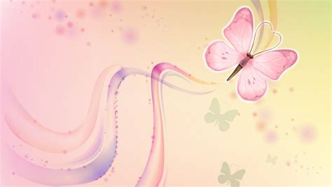 Pink Butterfly Wallpaper Flower - WallpaperSafari