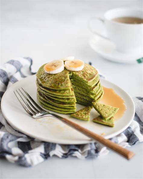 Spinach Pancakes - Feasting not Fasting