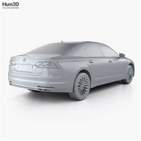 Volkswagen Phideon 2023 3D model - Download Sedan on 3DModels.org