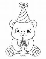 Birthday And Free Coloring Pages sketch template