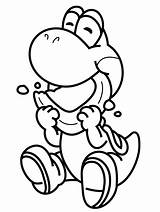 Yoshi Printable Coloring Pages Web Click The coloring To  sketch template