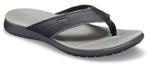 Crocs - Crocs Men's Santa Cruz Canvas Flip Flop - Walmart.com - Walmart.com