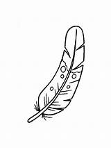 Feathers coloring Pages sketch template