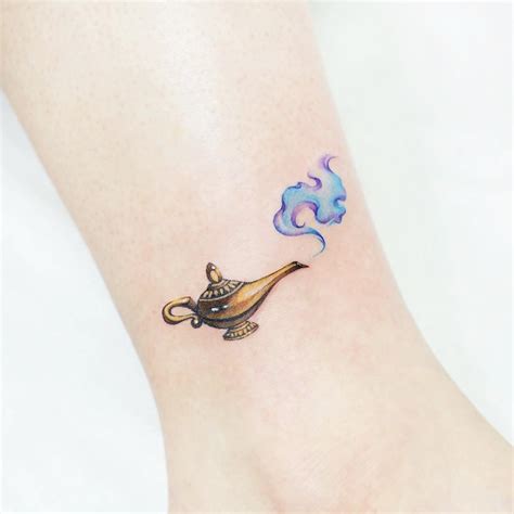 Genie lamp tattoo by tattooist Ida - Tattoogrid.net