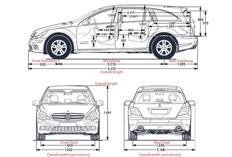 Car Interior Dimensions Diagrams