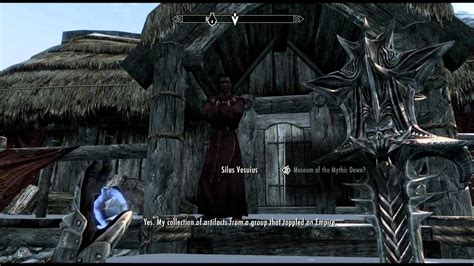 Skyrim: Visit the Museum in Dawnstar - YouTube