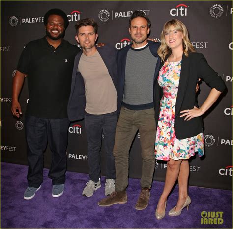 Adam Scott Goofs Around With 'Ghosted' Co-Star Craig Robinson at PaleyFest Fall TV Previews ...