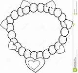 Pearl Necklace Coloring Page At GetColoringscom  Free Printable sketch template