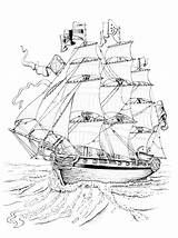 Pirate Ship Coloring Page Free Printable Pages sketch template