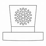 Free Printable Snowman Hat Templates  FREE A Z sketch template