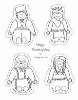 Family Finger Puppets Coloring Pages Sketch Page sketch template
