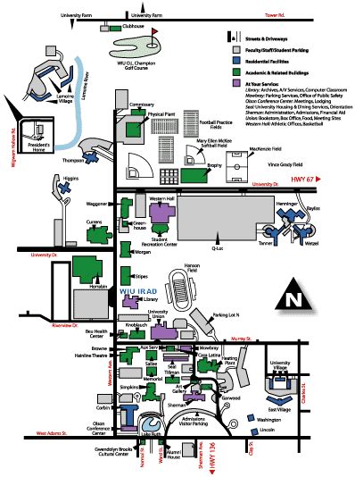 Depository Information and University Map