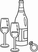 Glass Of Wine Ring Isolated Coloring Page 11770385 Vector Art At Vecteezy sketch template