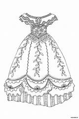 Free Coloring Pages Of Dresses At Ella Byatt Blog sketch template