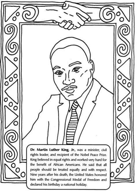 Printable Martin Luther King Jr Coloring Pages - Get Your Hands on ...