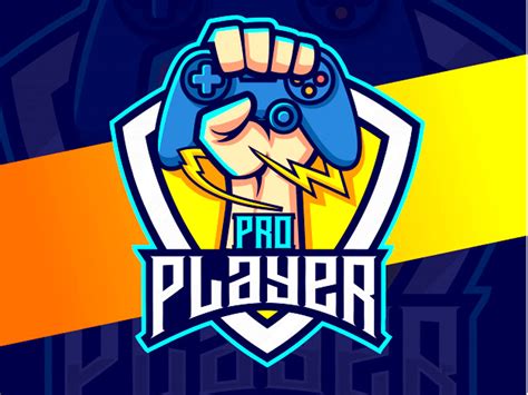 PRO PLAYER GAMING MASCOT LOGO by GRAPHIC TELENT on Dribbble