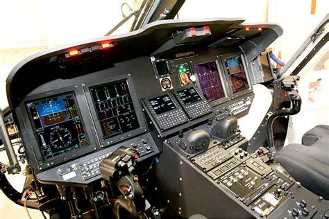 Sikorsky S-76D with Thales Topdeck Glass Cockpit | Cockpit, Helicopter, Osprey aircraft