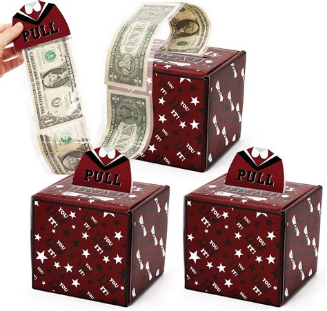 Amazon.com: Tellingyou 12 Pcs Graduation Exploding Money Present Boxes ...