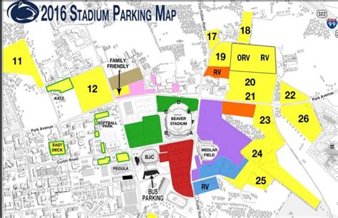 Penn State Parking Map Ced72Bd3436Abac1 At Psu | Buildyourownserver In ...