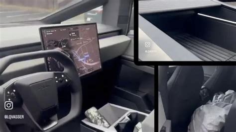 Tesla Cybertruck interior revealed - Drive