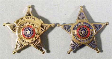 Lot of Two Law Enforcement Badges