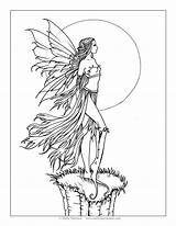 Fantasy Art Coloring Pages At GetDrawings  Free Download sketch template