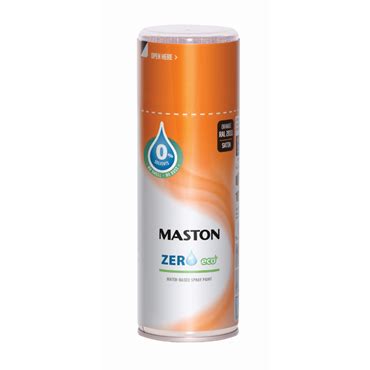 Maston Zero Orange Spray Paint