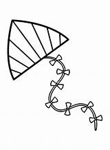 56 Kite Coloring Pages  ColoringPagesOnlycom sketch template