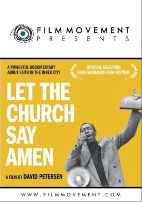 Let the Church Say, Amen (2002) - IMDb