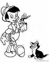 Pinocchio And Jiminy Cricket Coloring Pages sketch template