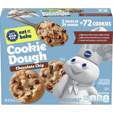 Pillsbury Ready To Bake Cookie Dough