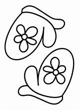 Cute Mittens Coloring Page  Free Printable Pages sketch template