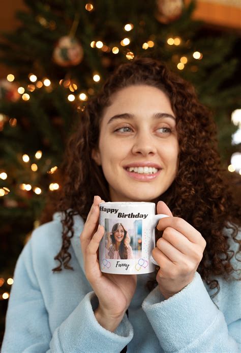 Personalized Coffee Mug, Photo Mug, Birthday Gift for Men and Women, Photo Printed Mug, Happy ...