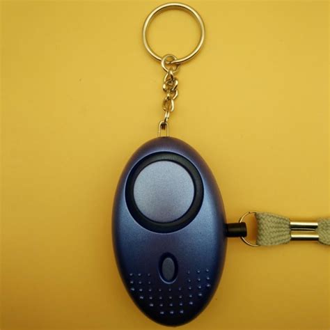 130 DB Personal Safety Alarm Self Defense Keychain with LED Lights,Security Alarm Personal ...