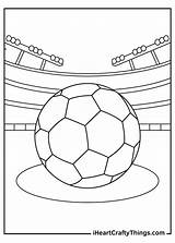 Printable Coloring Pages Of Soccer Balls sketch template